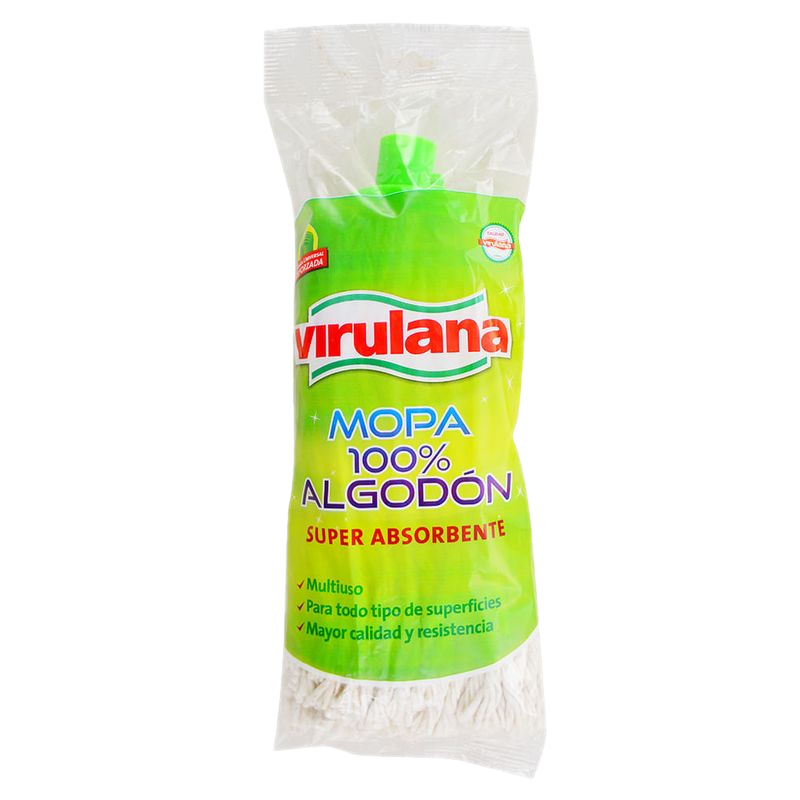Fleco Mopy Virulana De Algodón