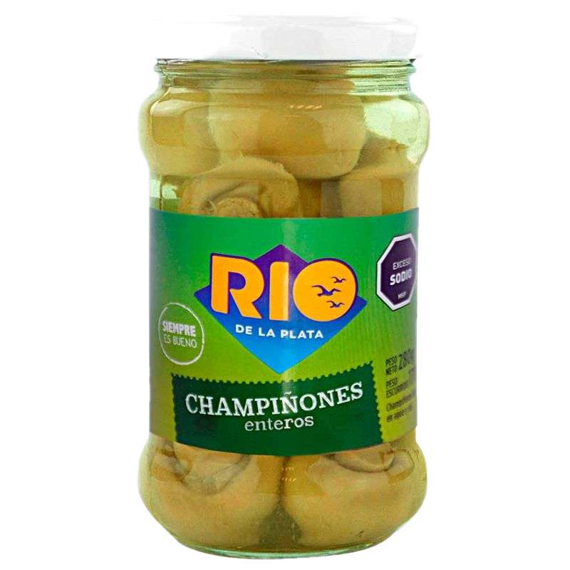 Champiñones Enteros Rio De La Plata 280 G