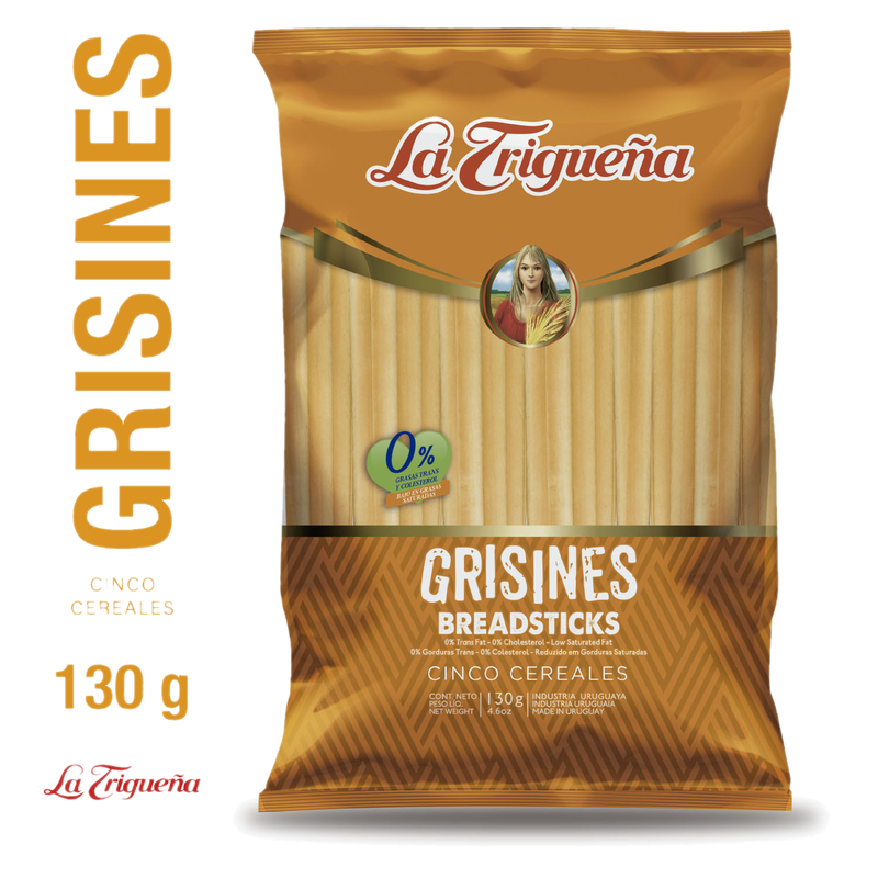 Grisines Cinco Cereales La Trigueña 130 G