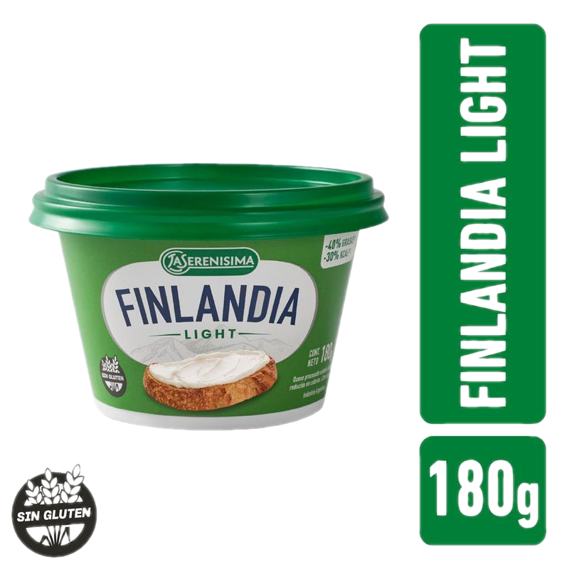 Queso Crema Light Finlandia 180 G