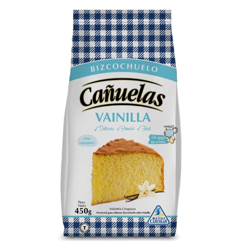 Premezcla Bizcochuelo Vainilla Cañuelas 450 G