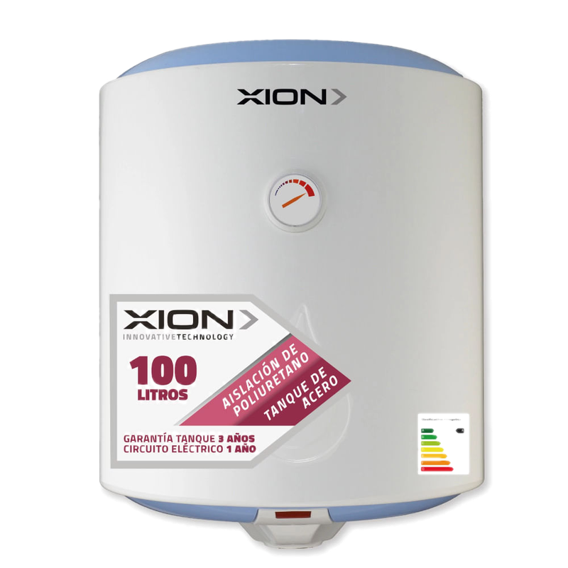 Termotanque Eléctrico Xion Acero 100 L