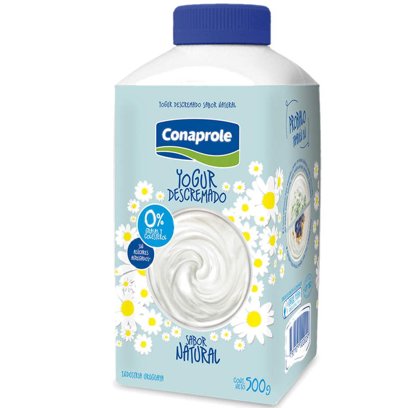 Yogur Conaprole Descremado Natural 500 G