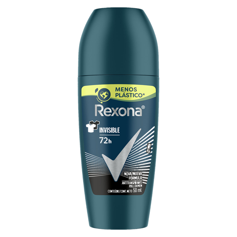 Desodorante Rexona Invisible Roll On 50cc