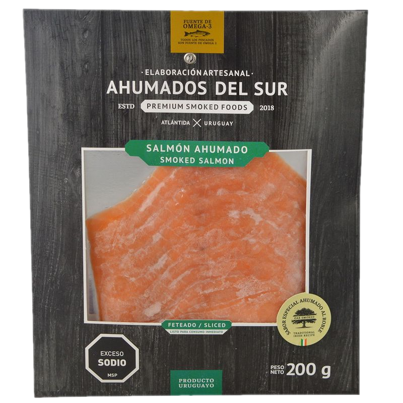 Salmon Ahumado Ahumados Del Sur 200 G