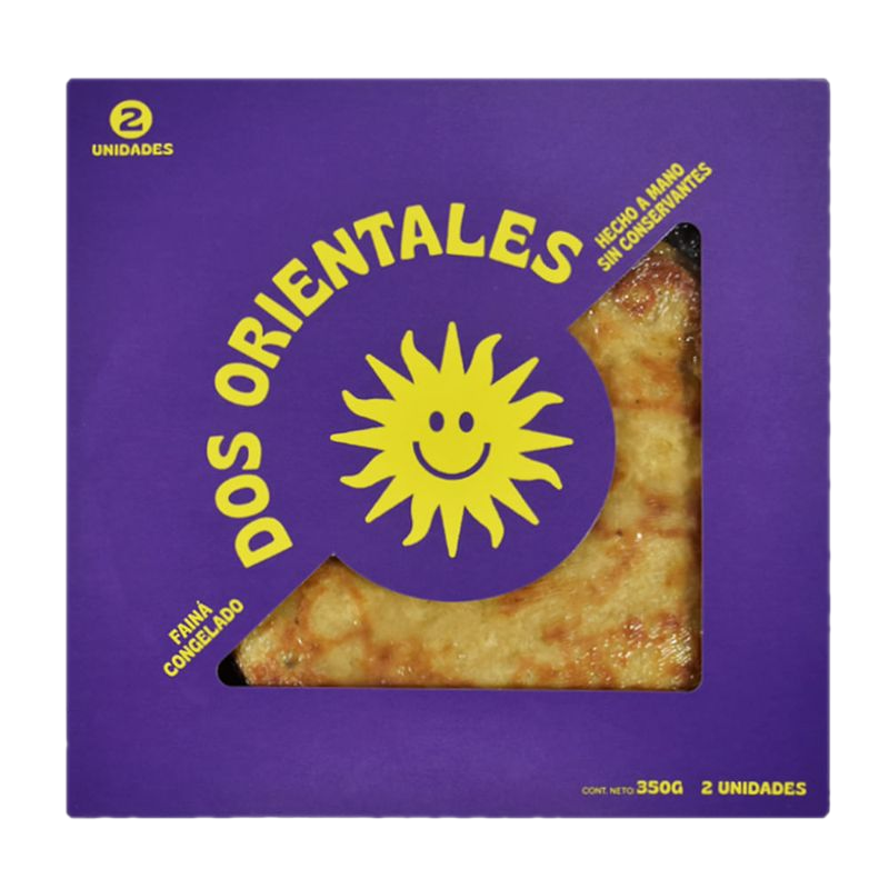 Fainá Dos Orientales 2 Unidades 350 G