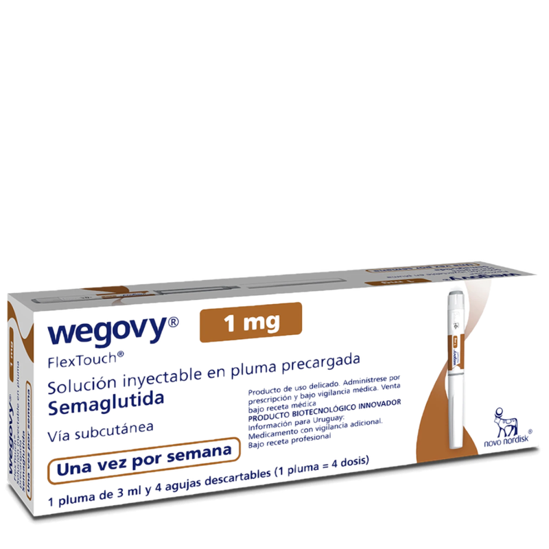 Wegovy 1mg X Kga Prerrellenad - 4 Agujas