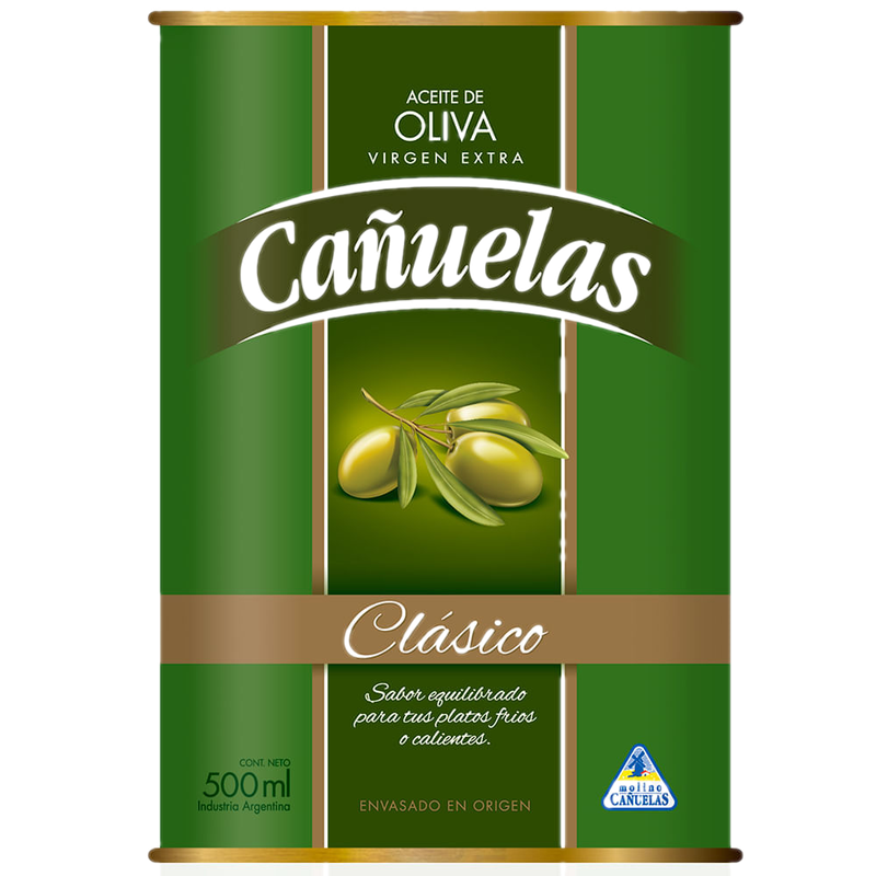 Aceite De Oliva Clásico Cañuelas 500 Ml