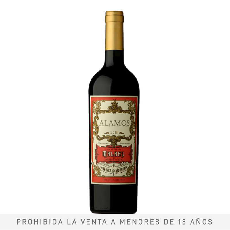 Vino Fino Malbec Alamos 750 Ml