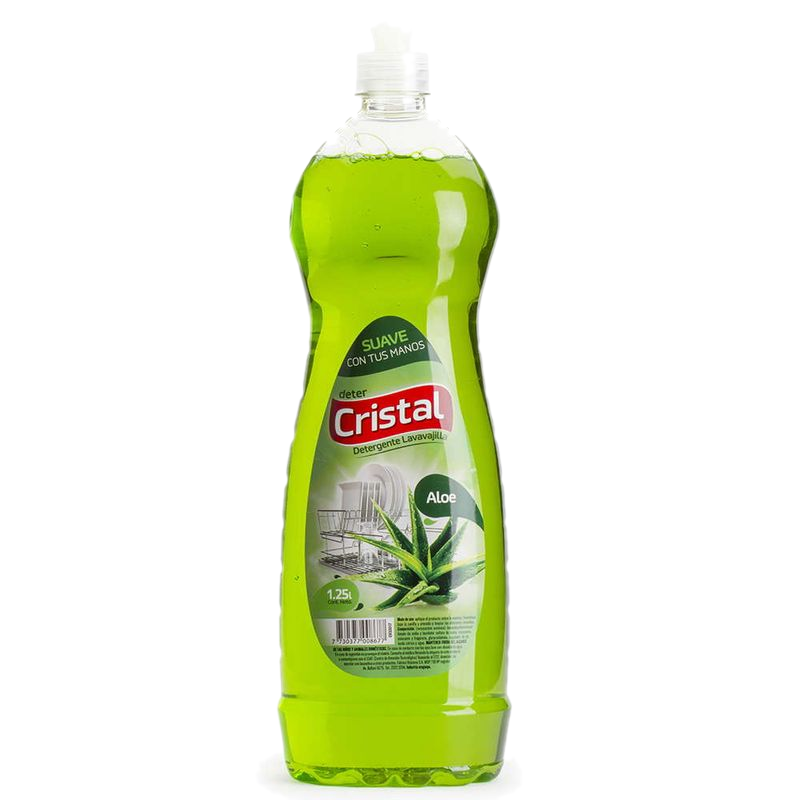 Detergente Lavavajilla Deter Cristal Aloe 1,25 L