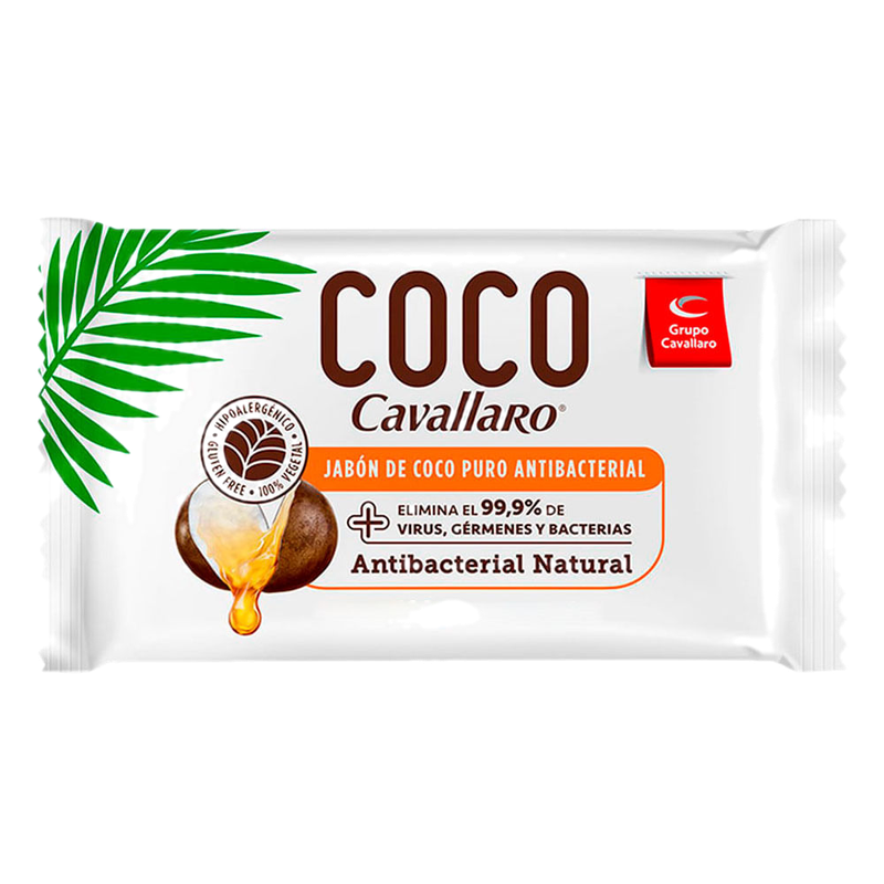 Jabón De Tocador De Coco Puro Cavallaro 200 G