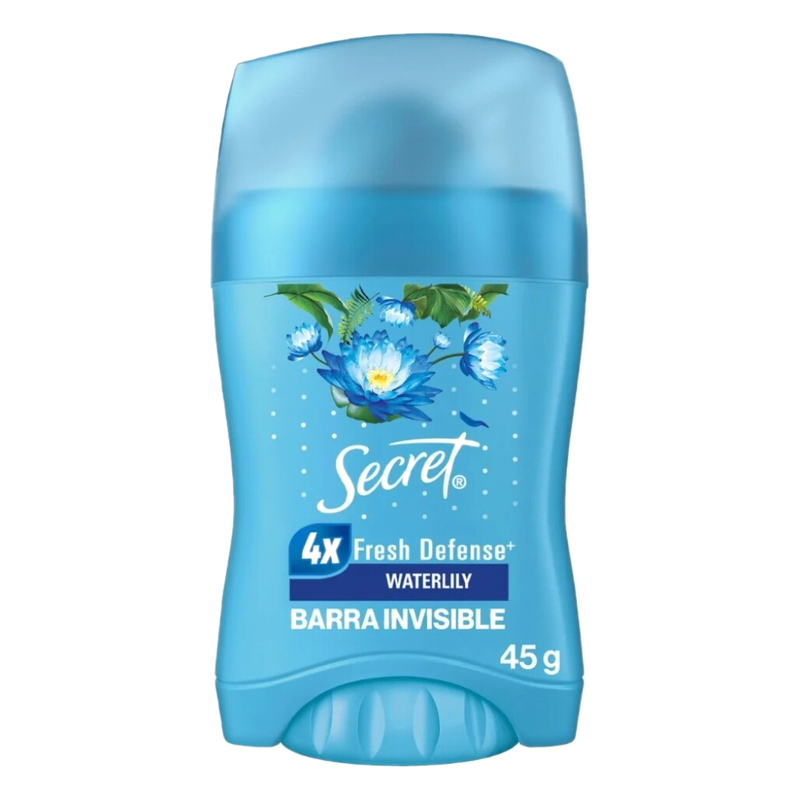 Desodorante Secret Waterlily En Barra 45 G