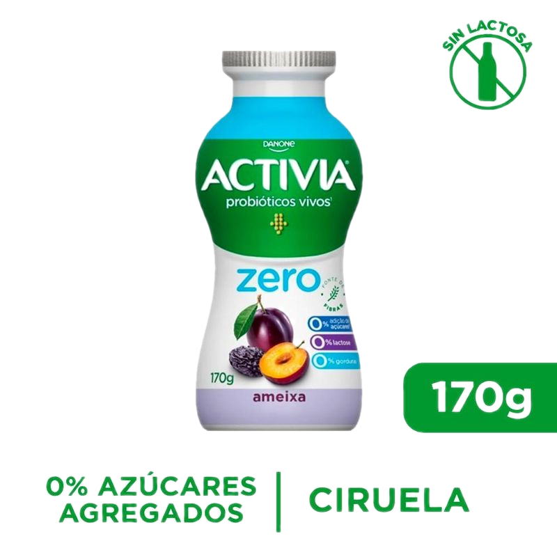 Yogur Activia Ciruela 0% 170 G