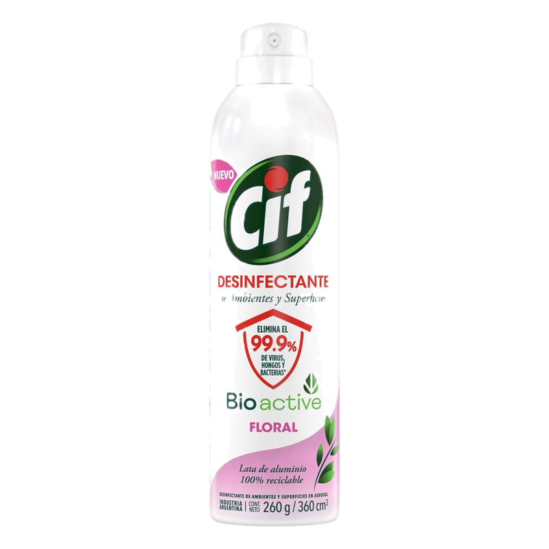 Desinfectante Cif Flor En Aerosol 360 Cm3