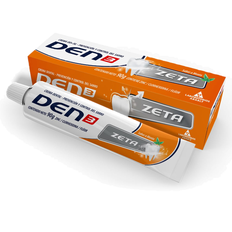 Pasta De Dientes Den3 Zeta 90 G