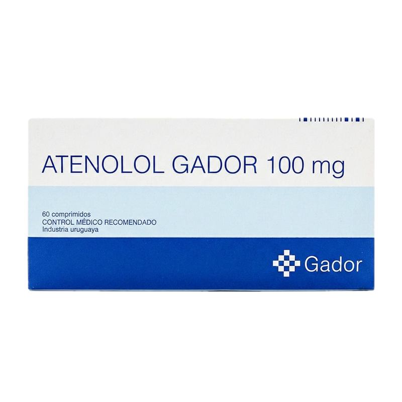Atenolol Gador 100 Mg 60 Comprimidos