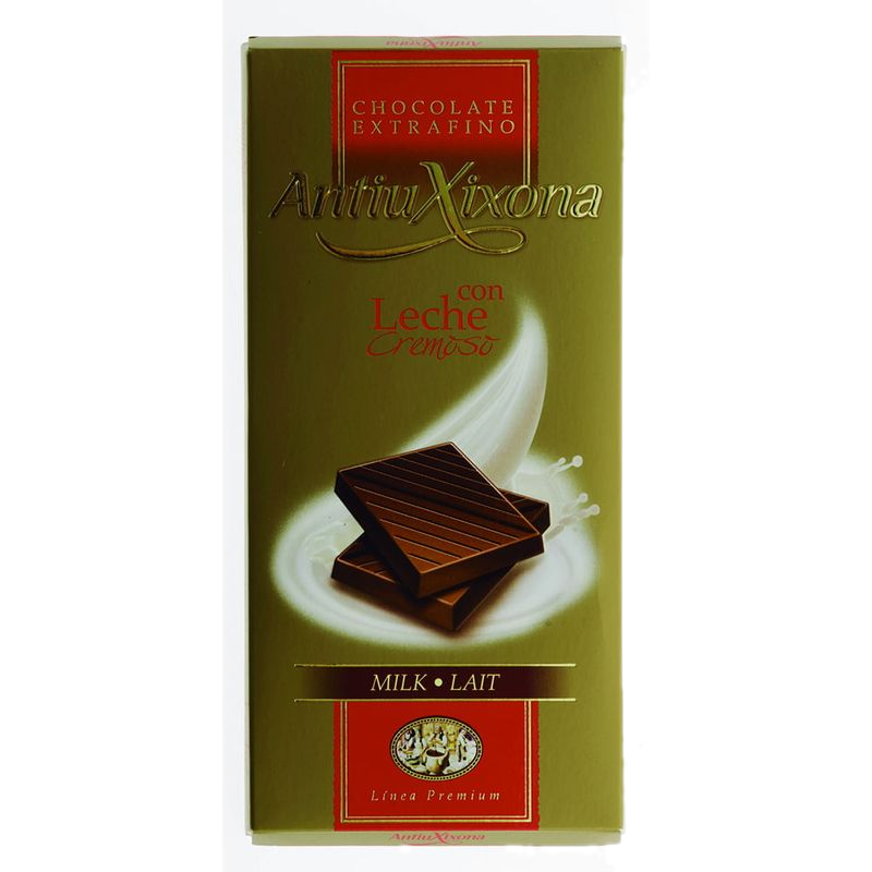 Chocolate Antiu Xixona Leche Cremoso 125 G