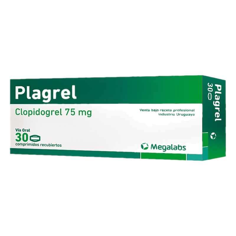 Plagrel X 30 Comprimidos