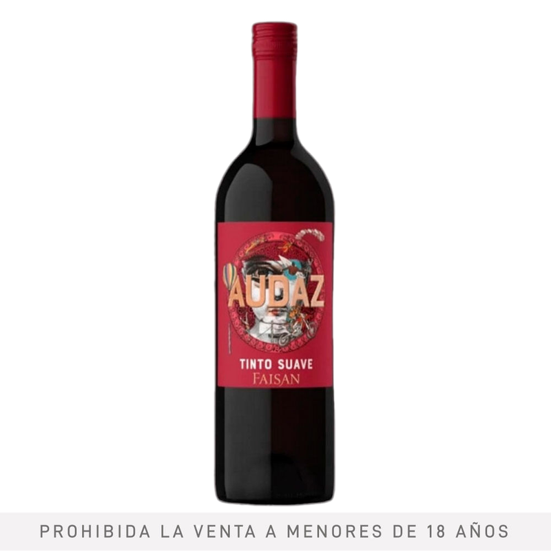 Vino Audaz Tinto 750 Ml