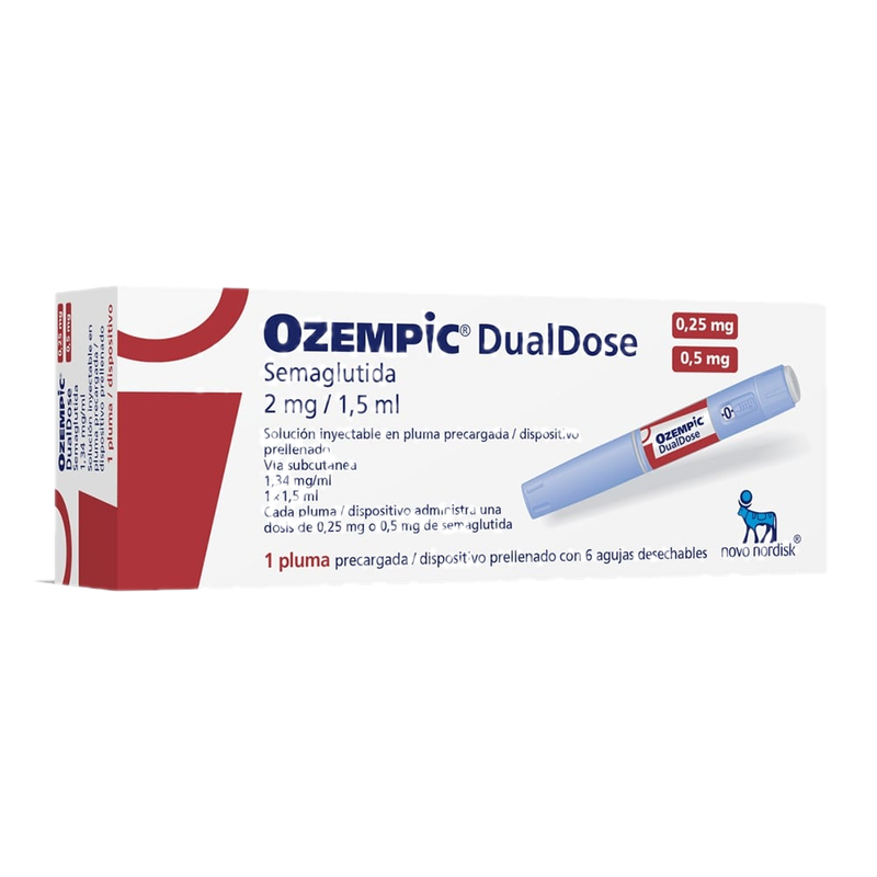 Ozempic Dualdose 2 Mg / 1,5 Ml Solución Inyectable