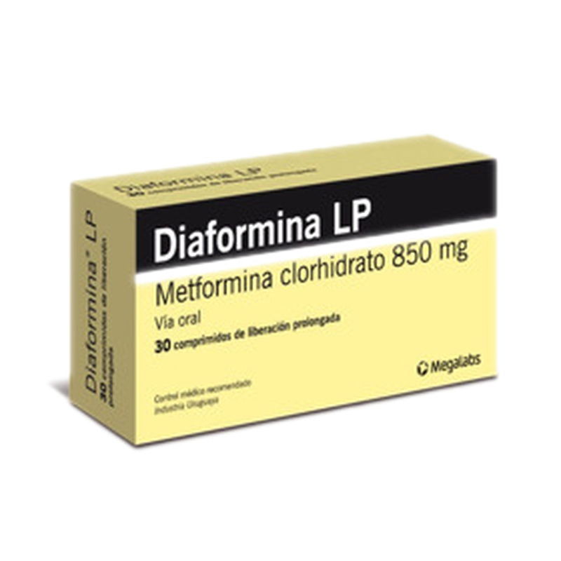 Diaformina Lp 850 Mg [30 Comp.lp]