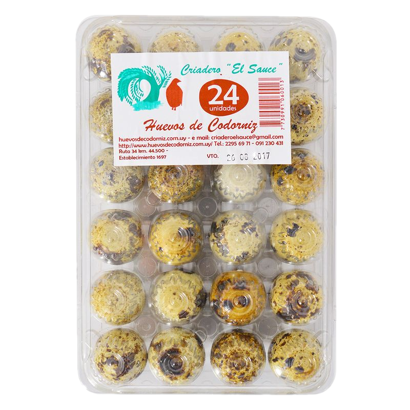 Huevos De Codorniz El Sauce 24 Unidades