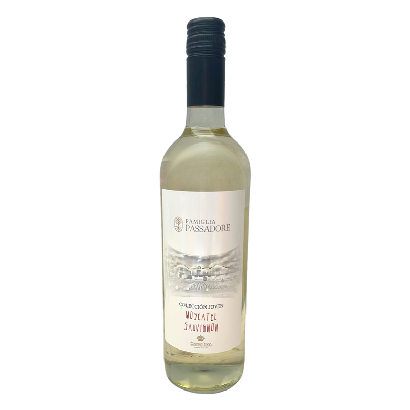 Vino Santa Rosa Moscatel Sauvignon Blanco 750cc