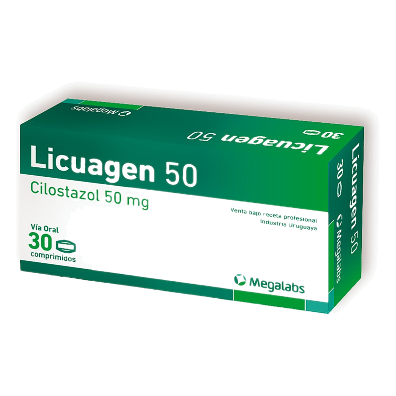 Licuagen 50 Mg X 30 Comprimidos