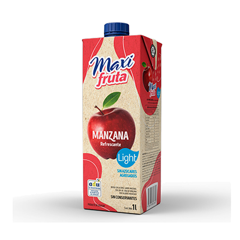 Jugo Maxifruta Light Manzana Tetrapack 1 L