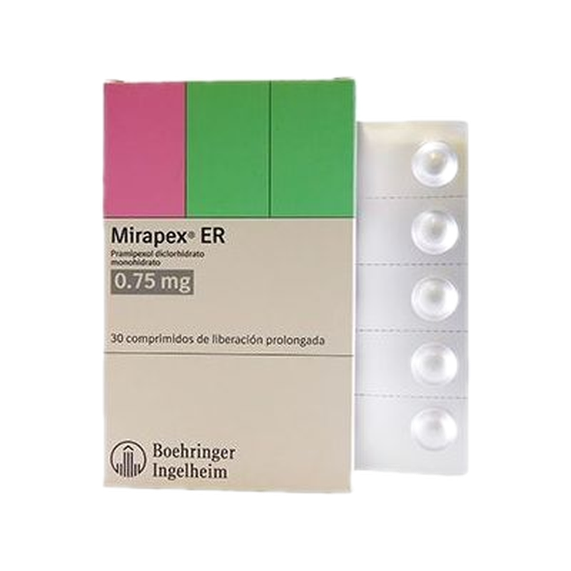 Mirapex Er 0.75 0,75 Mg [30 Comp.]