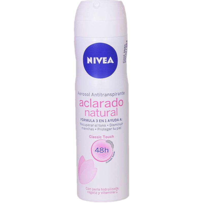 Desodorante Nivea Spray Aclarante Natural 150 Ml