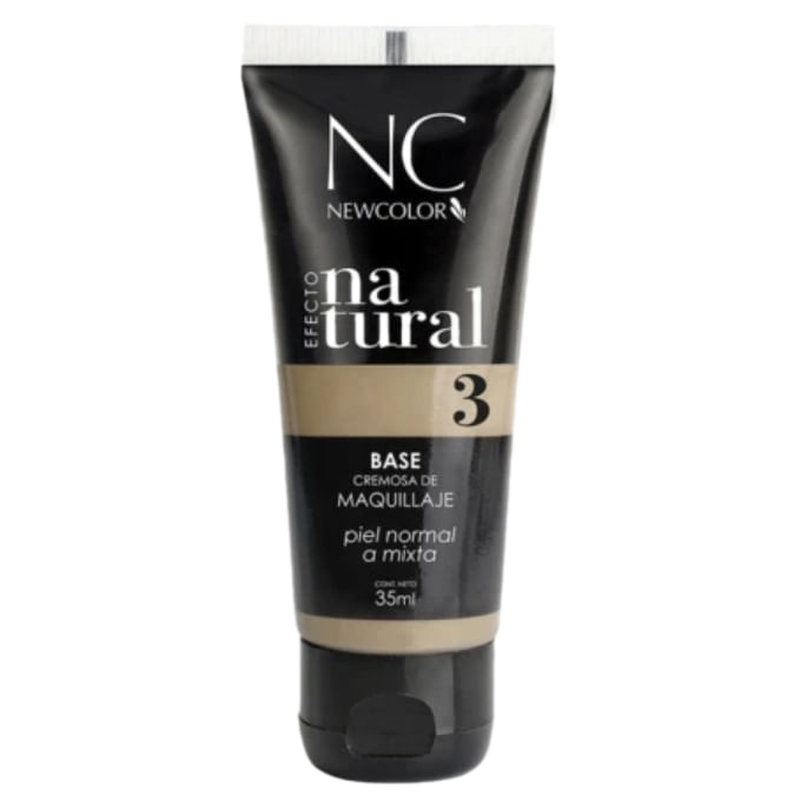 New Color Base Liquida Piel Normal A Mixta N3 52 G