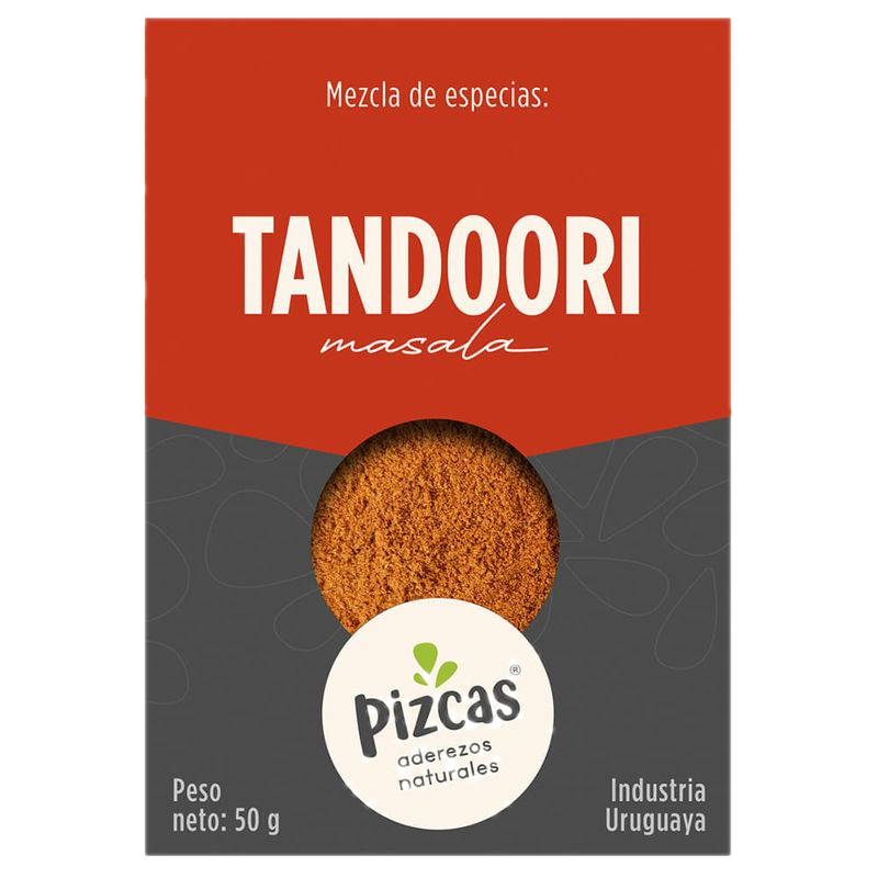 Aderezo Tandoori Masala Pizcas 50 G