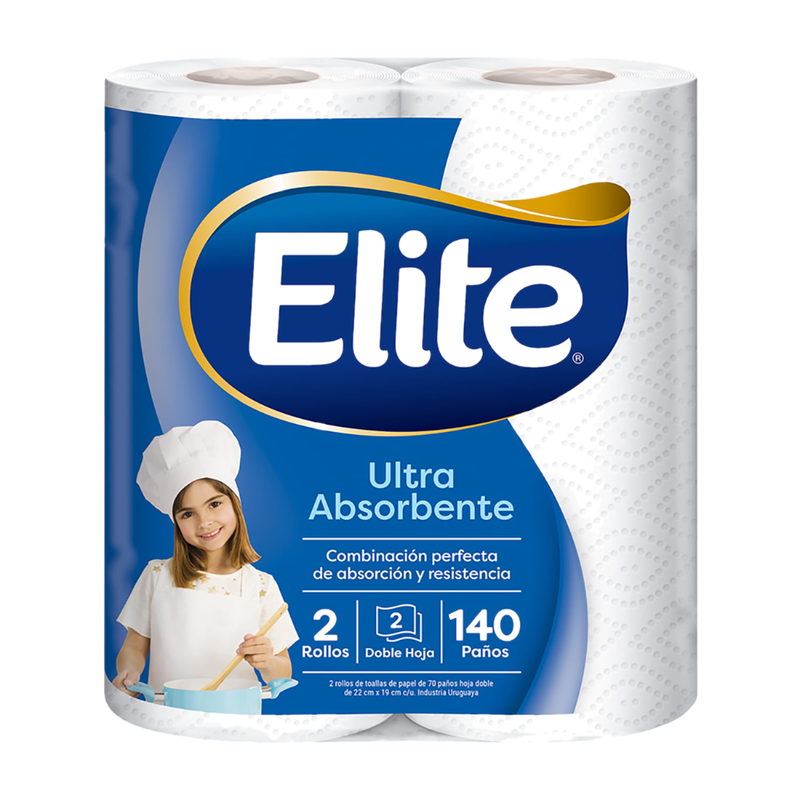 Rollo De Cocina Elite Multiuso 2 Unidades