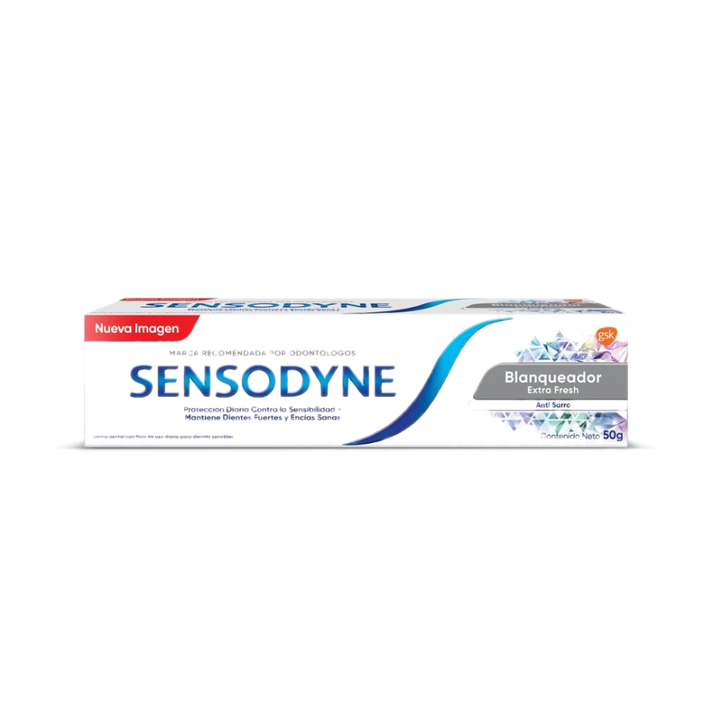 Pasta De Dientes Sensodyne Blanq Extra Fresh 50 G.