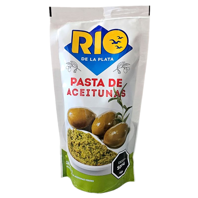 Pasta De Aceitunas Verdes Rio De La Plata 280 G