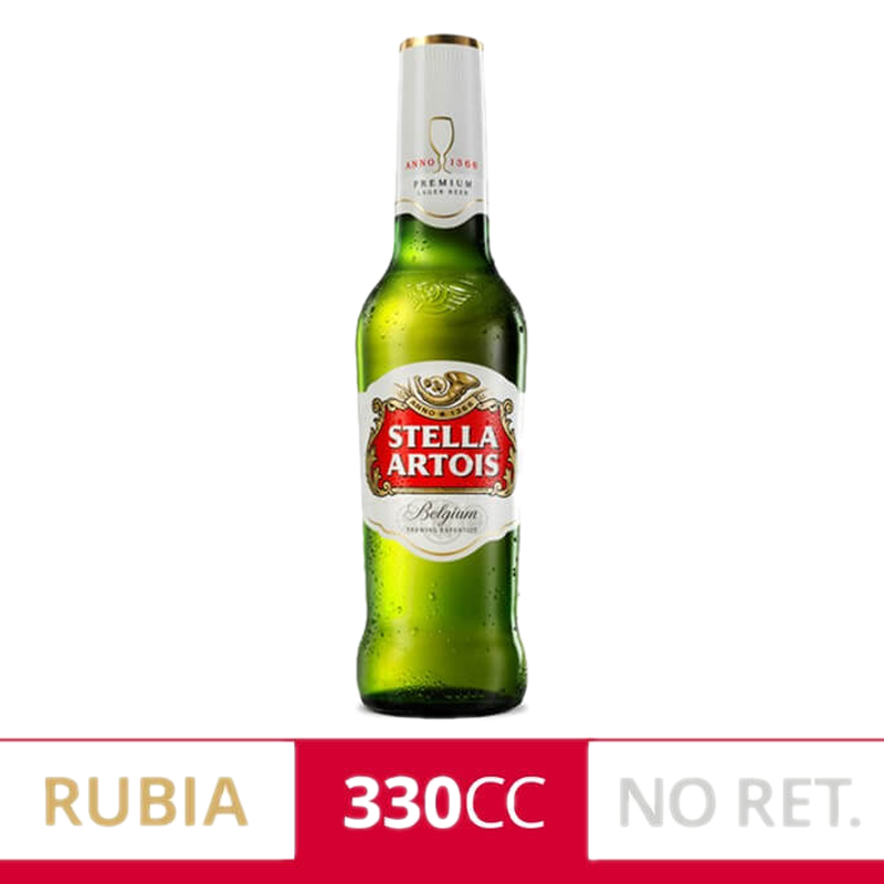 Cerveza Stella Artois 330 Ml