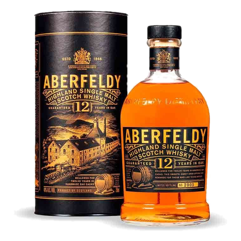 Whisky Aberfeldy 12 Años 750 Ml