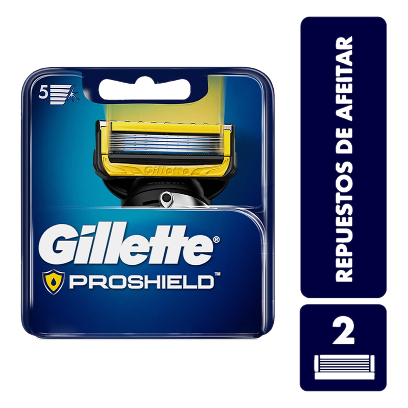 Gillette Fusion Proglide Repuesto 2 Unidades