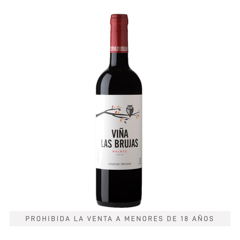 Vino Viña Las Brujas Tinto Malbec 750 Ml