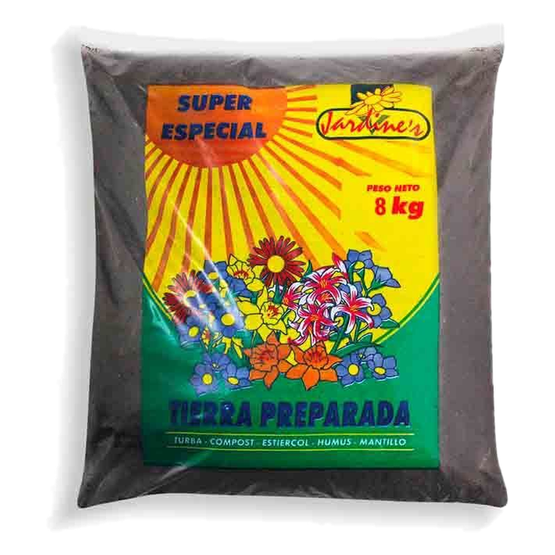 Tierra Preparada Jardines 8 Kg