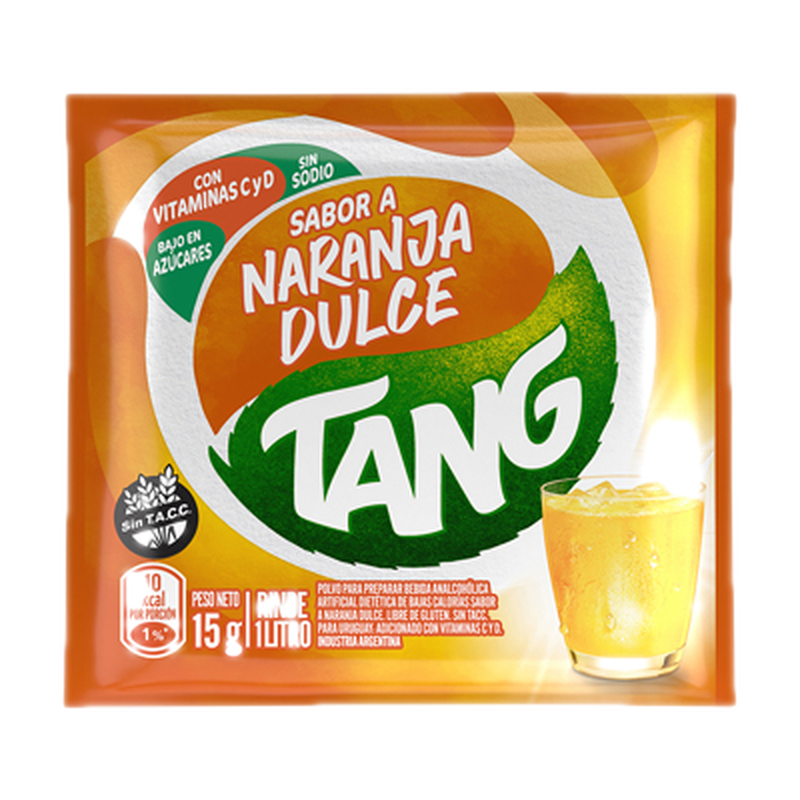 Refresco Tang Sabor Naranja Dulce 15 G