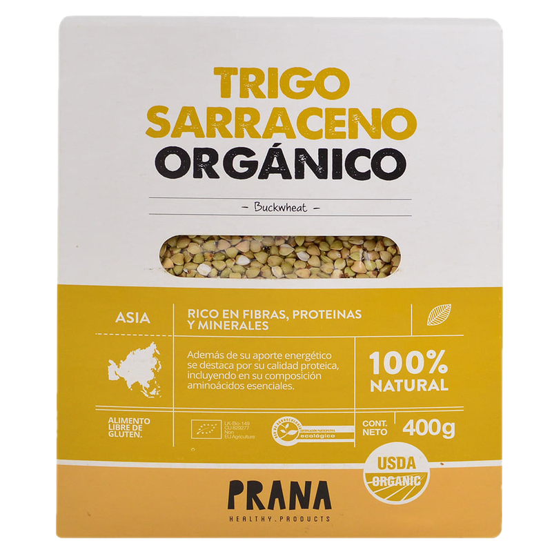 Trigo Sarraceno Orgánico Prana 400 G