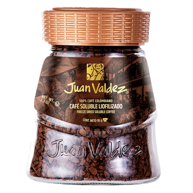 Café Soluble Juan Valdez Liofilizado Premium 95 G