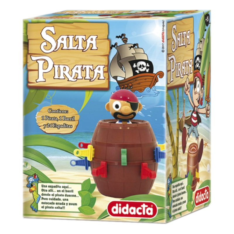 Juego De Mesa Salta Pirata Didacta