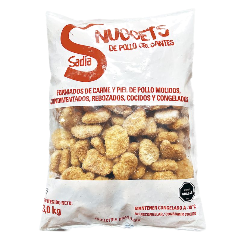 Nuggets Crocantes Sadia 3 Kg