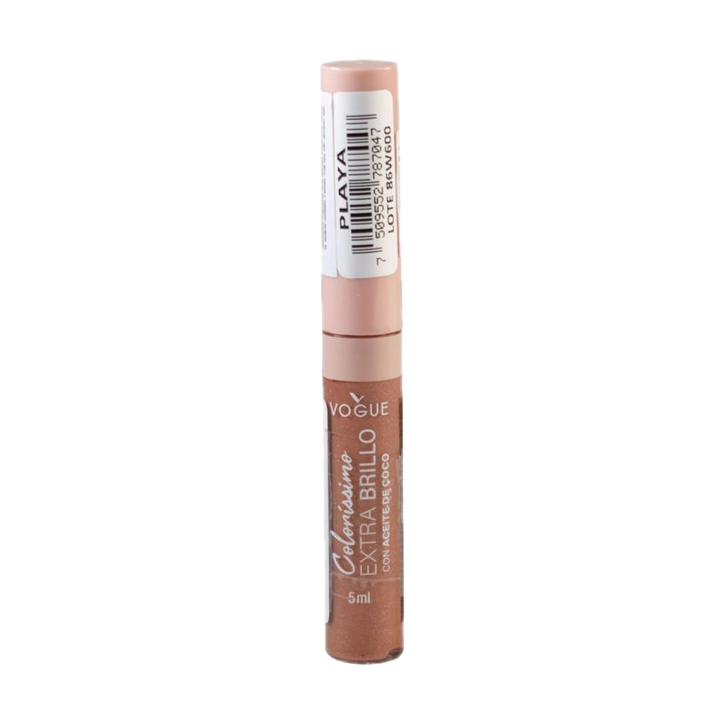 Labial Vogue Gloss Color Extra Brillo Playa 5 Ml