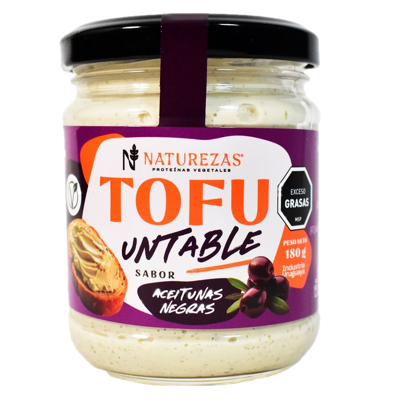 Tofu Untable Aceituna Negra Naturezas 180 G