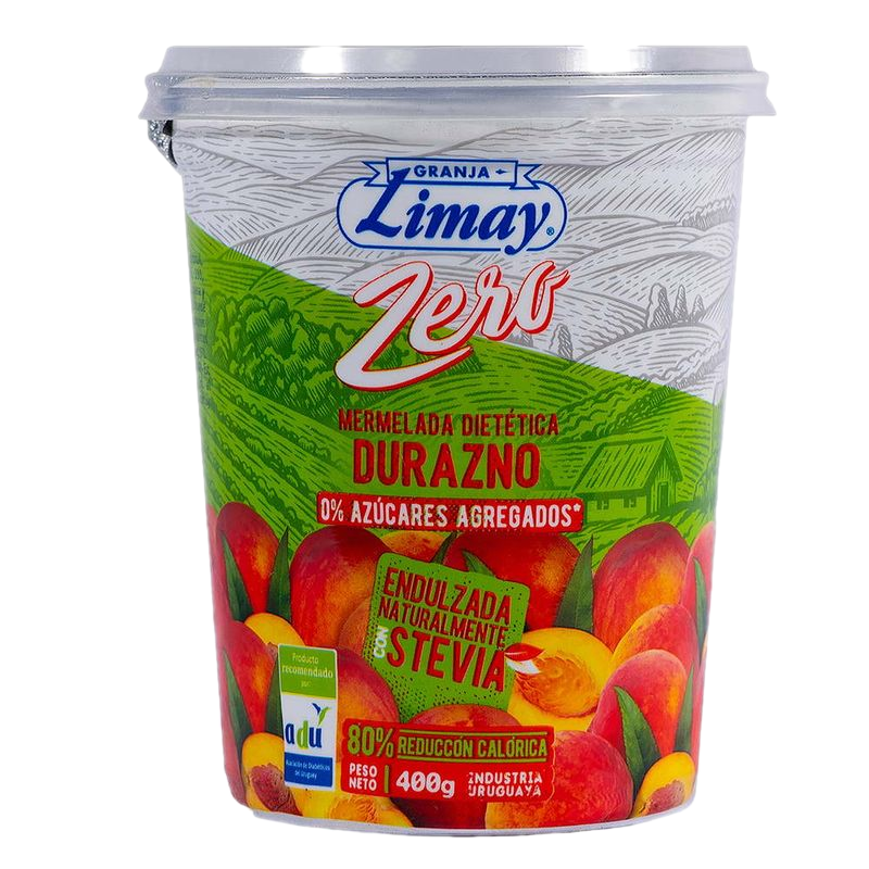 Mermeladas Limay Zero Durazno Pote 400 G