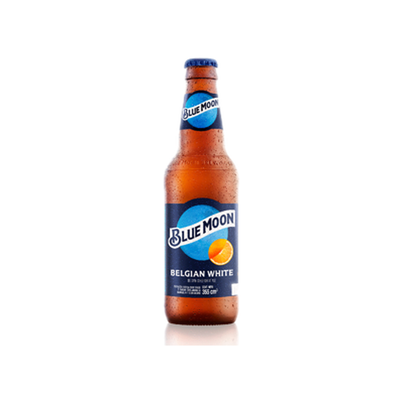 Cerveza Blue Moon Belgian White Botella 355 Ml